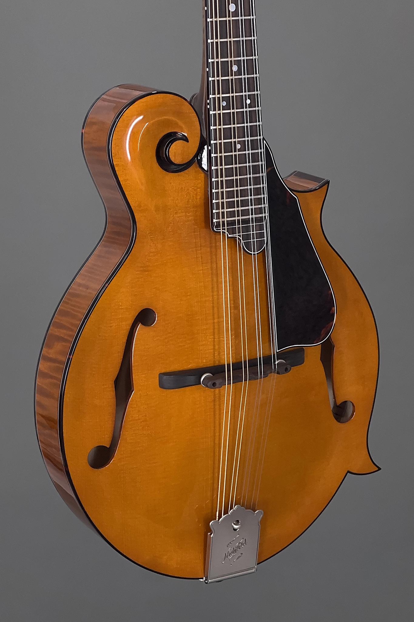 Northfield Big Mon w/ Engelmann Top, Wide Nut & Amber Stain - For