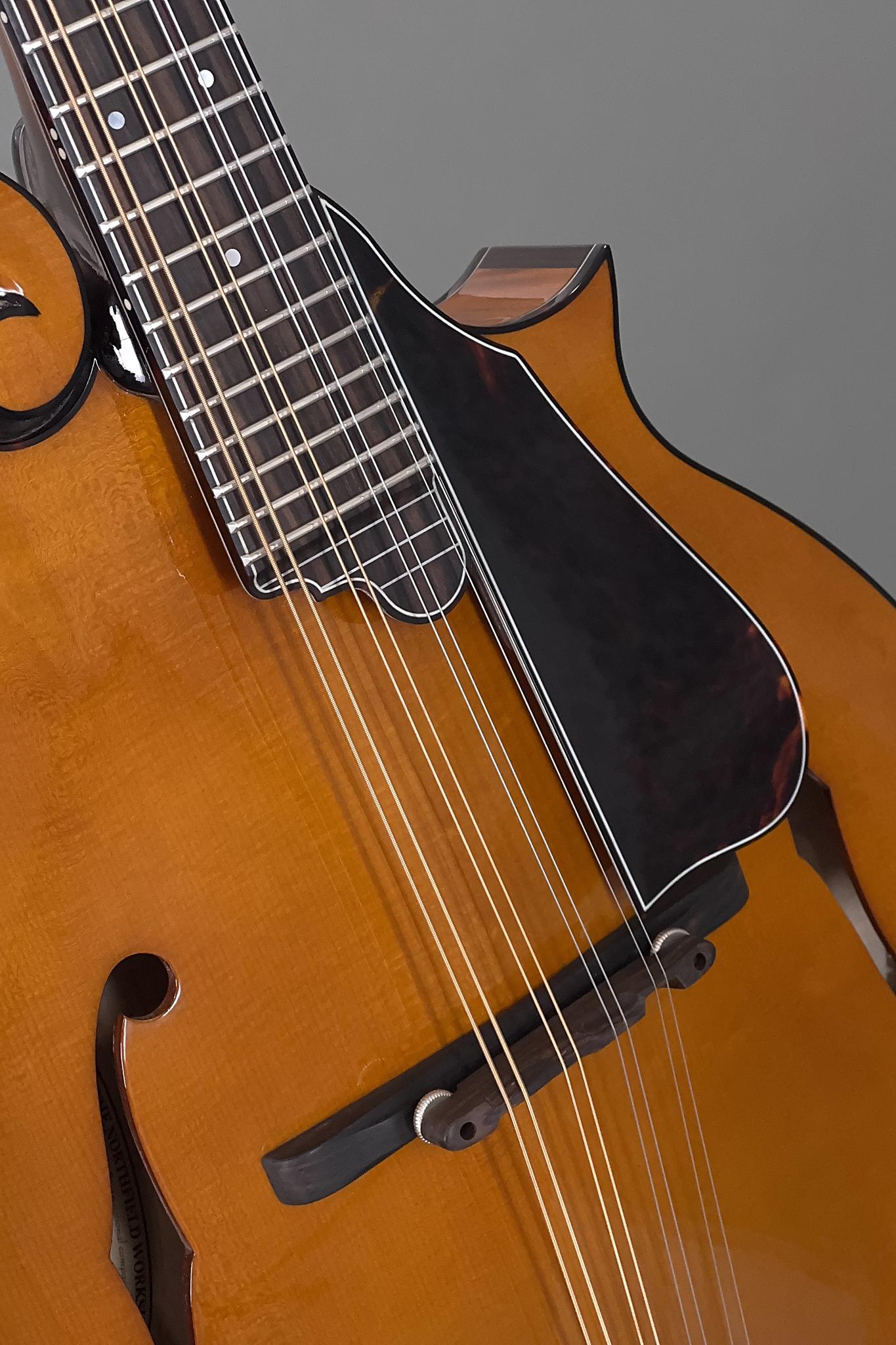 Northfield Big Mon w/ Engelmann Top & Wide Nut in Amber (#B250844)