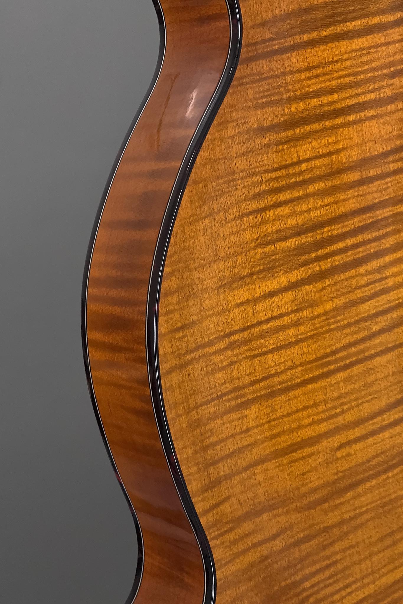 Northfield Big Mon w/ Engelmann Top & Wide Nut in Amber (#B250844)