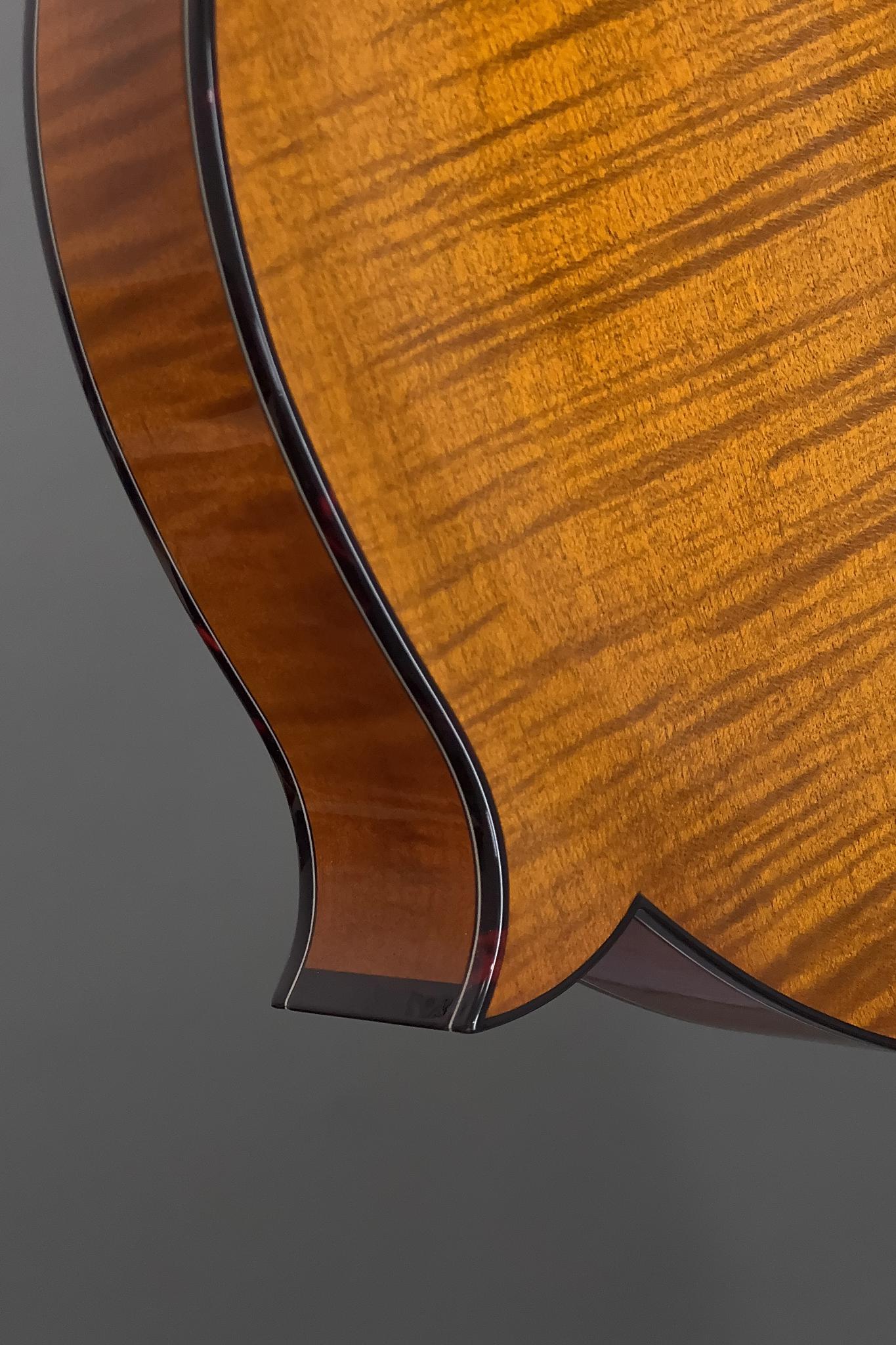 Northfield Big Mon w/ Engelmann Top & Wide Nut in Amber (#B250844)